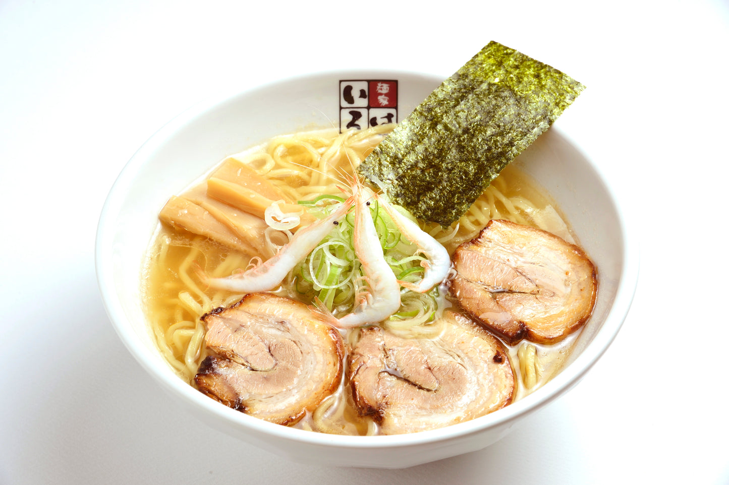 【冷凍本店直送便】白エビ塩チャーシューめん(チャーシュー付き・1食入)