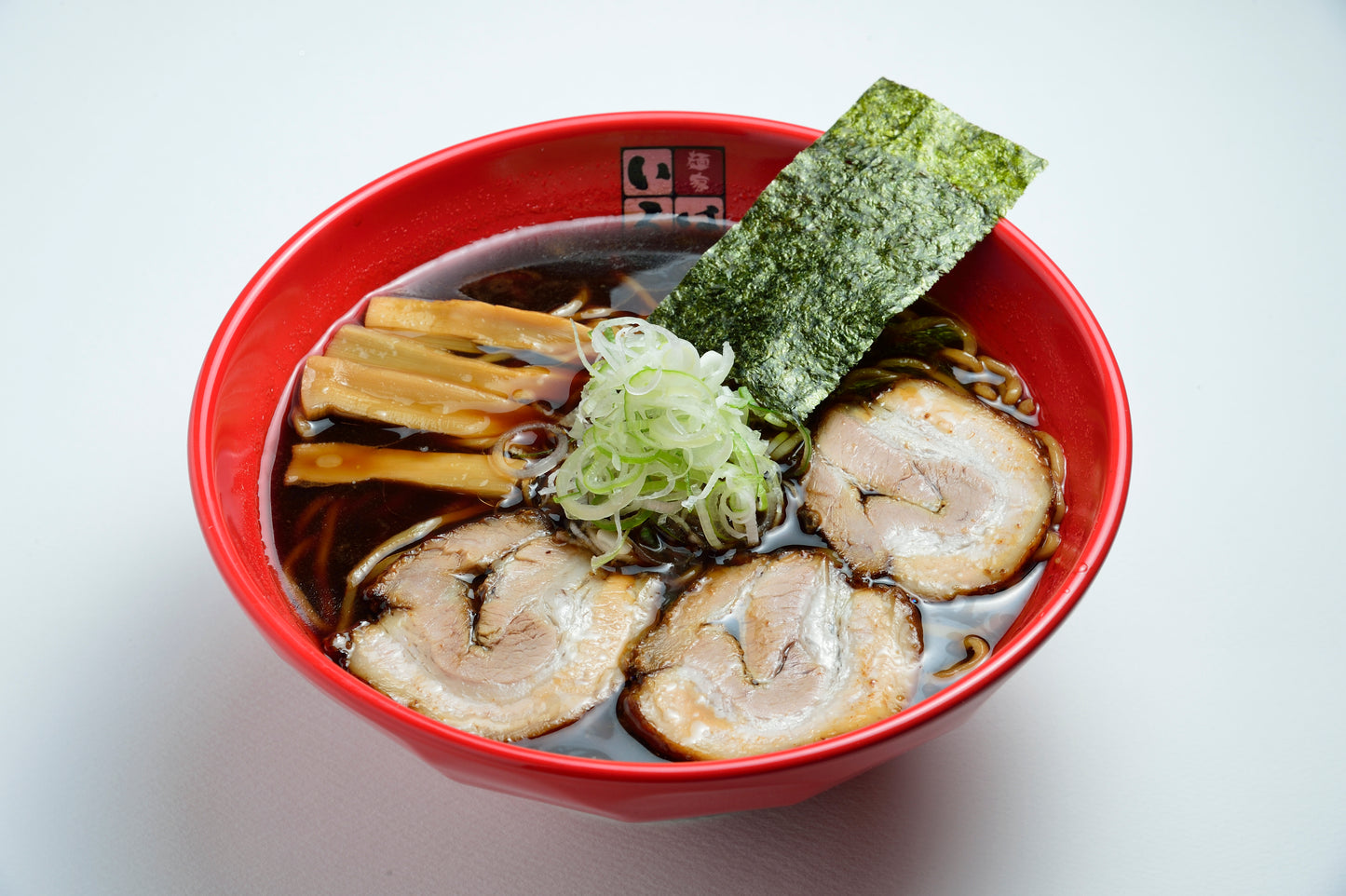 【冷凍本店直送便】富山ブラックチャーシューめん3食セット(チャーシュー、メンマ付き)