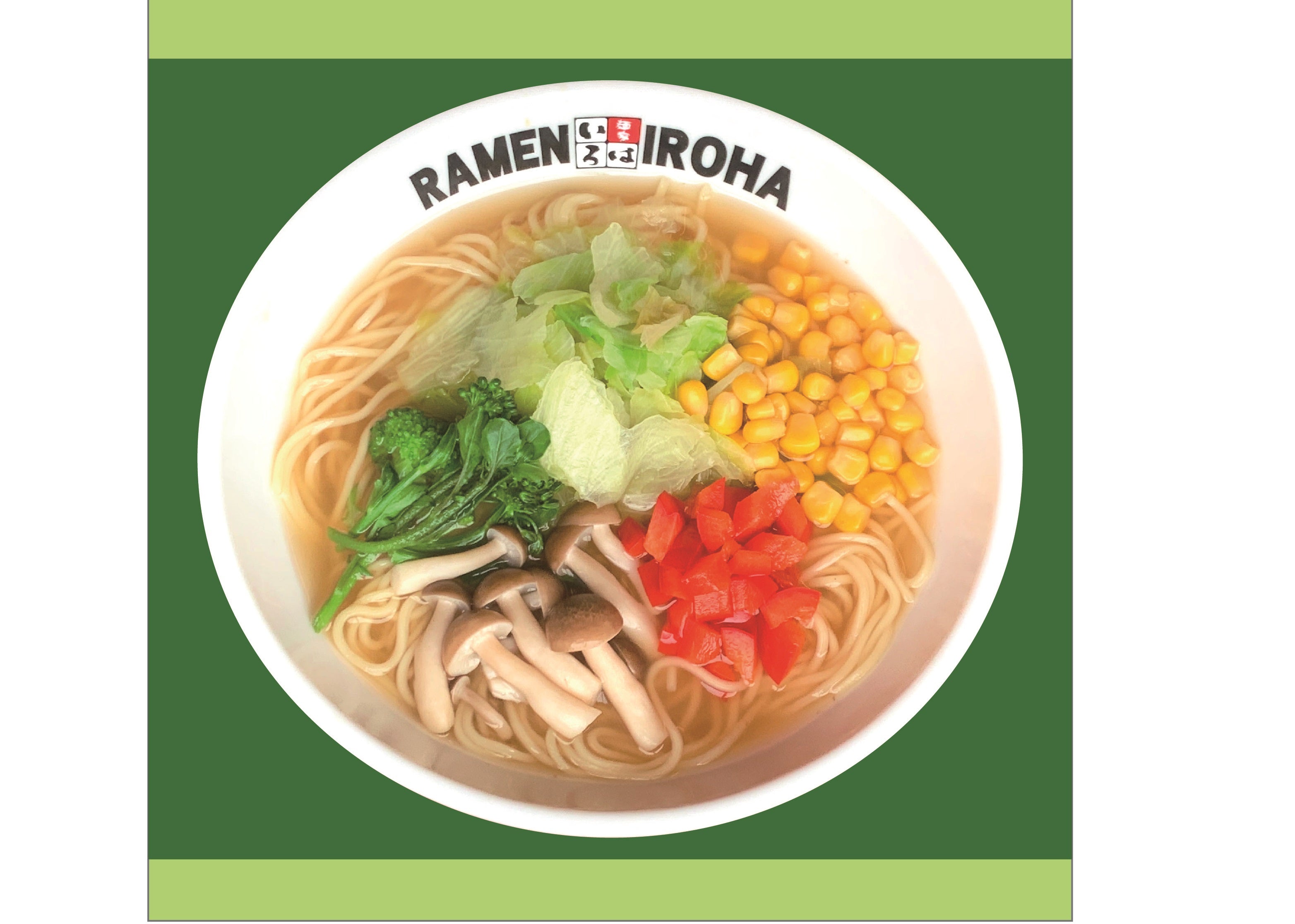 麺　HALALVEGAN　soup　–　Ramen　Vegetable　ハラル＆ビーガン野菜だしの和風らーめん　style　Japanese　家いろは公式オンラインショップ